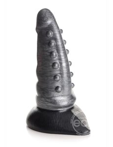 XR Brands CREATURE COCKS BEASTLY TAPERED BUMPY SILICONE DILDO 8.25 inch