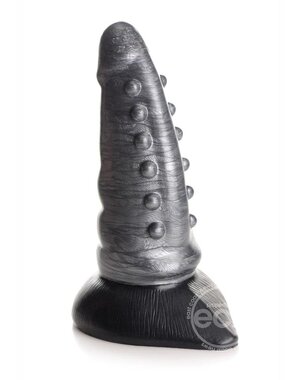XR Brands CREATURE COCKS BEASTLY TAPERED BUMPY SILICONE DILDO 8.25 inch