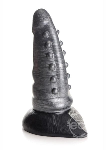 XR Brands CREATURE COCKS BEASTLY TAPERED BUMPY SILICONE DILDO 8.25 inch