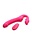 STRAP U STRAP U LICKING & VIBRATING SILICONE STRAPLESS STRAP ON PINK