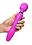 XR Brands WE ULTRA-THRUST HER RECHARGEABLE THRUSTING & VIBRATING WAND-PURPLE