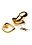 XR Brands MASTER SERIES MIDAS 18K GOLD CHASTITY CAGE