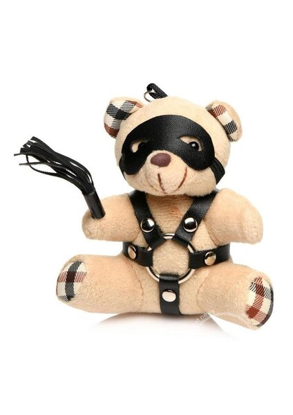 XR Brands MASTER SERIES BDSM TEDDY BEAR KEYCHAIN