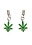 XR Brands CHARMED MARY JANE NIPPLE CLAMPS GREEN