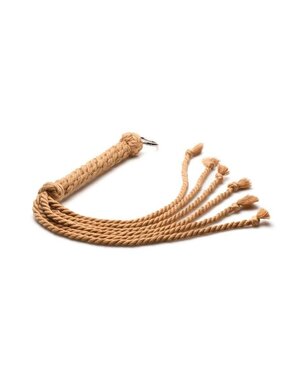 XR Brands MASTER SERIES SWASHBUCKLER ROPE FLOGGER TAN