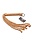 XR Brands MASTER SERIES SWASHBUCKLER ROPE FLOGGER TAN