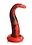 XR Brands CREATURE COCKS KING COBRA RED/BLK