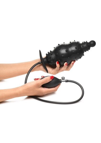 XR Brands MASTER SERIES ASS PUFFER BLACK