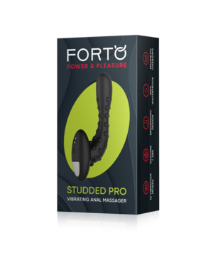FORTO STUDDED PRO VIBRATING ANAL MASSAGER