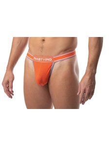 NASTY PIG NASTY PIG TITLE THONG FLAME ORANGE