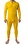 NASTY PIG NASTY PIG UNION SUIT ELECTRIC YELLOW