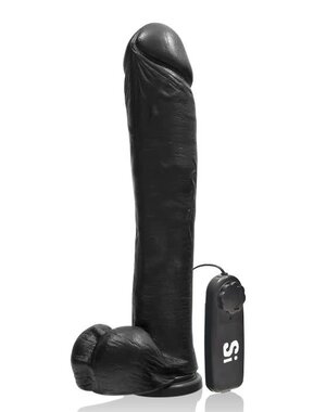 EXXTREME EXXXTREME DONG WITH SUCTION VIBRATING 14" BLACK