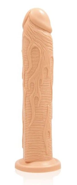 SI NOVELTIES HOT ROD WITH SUCTION 10in VANILLA