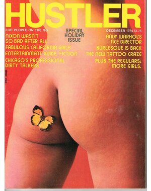  HUSTLER FOR PEOPLE ON THE GO DECEMBER 1974