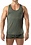 NASTY PIG NASTY PIG GRIND RACERBACK TANK TOP ARMY GREEN