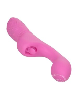 CalExotics RECHAREABLE BUTTERFLY KISS SILICONE FLICKER PINK