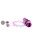ADAM & EVE ADAM & EVE TRIPLE BALL BANGIN' VIBRATING RING PURPLE