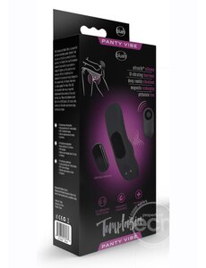 TEMPTASIA TEMPTASIA REMOTE PANTY VIBE BLACK