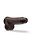 DR SKIN DR SKIN SILICONE DR MURPHY RECHARGEABLE THRUSTING WITH REMOTE 8" CHOCOLATE