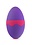 BLUSH NOVELTIES Aria Flutter Tongue Rechargeable Silicone Vibrator - Purple