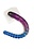 ICON BRANDS SHADES GRADIENT JELLY DOUBLE DONG BLUE & VIOLET