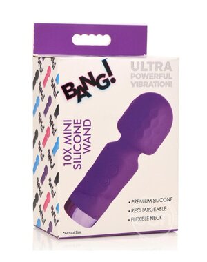 XR Brands BANG 10X MINI SILICONE WAND