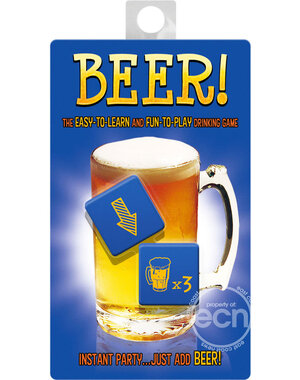 Kheper Games, Inc. BEER! LARGE DICE DRINKING GAME