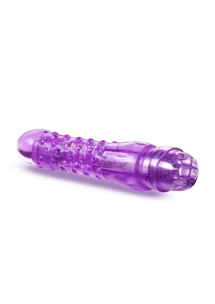 BLUSH NOVELTIES NATURALLY YOURS BUMP N GRIND 6.25" PURPLE