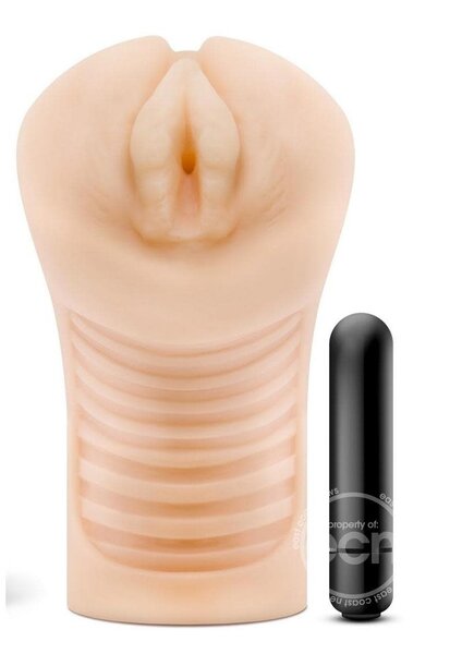 BLUSH NOVELTIES M ELITE SOFT AND WET STROKER
