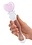 GLAS GLAS SWEETHEART DILDO CLEAR/PINK
