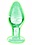 BOOTY SPARKS BOOTY SPARKS GLOW-IN-THE-DARK GLASS ANAL PLUG