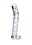 Icicles ICICLES NO60 GLASS G-SPOT & P-SPOT DILDO 6 inch CLEAR