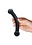 GLAS DOUBLE BULL BLACK DILDO