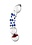 Icicles ICICLES NO18 TEXTURED GLASS DILDO 7.5inch