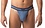 NASTY PIG NASTY PIG CORE THONG DENIM HEATHER BLUE/BLACK