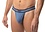 NASTY PIG NASTY PIG CORE THONG DENIM HEATHER BLUE/BLACK