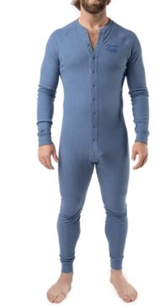 NASTY PIG NASTY PIG UNION SUIT DENIM BLUE HEATHER