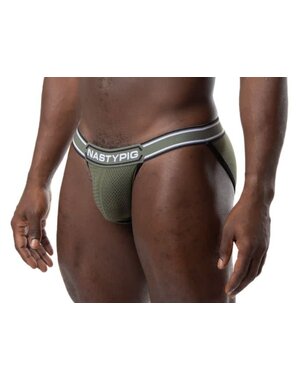 NASTY PIG NASTY PIG TITLE SPORT BRIEF ARMY GREEN
