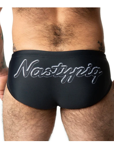 NASTY PIG NASTY PIG EMBOSS BIKINI BLACK