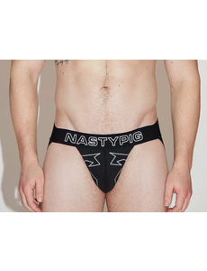 NASTY PIG NASTY PIG NIGHT VISION JOCK STRAP BLACK