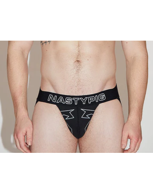 NASTY PIG NASTY PIG NIGHT VISION JOCK STRAP BLACK