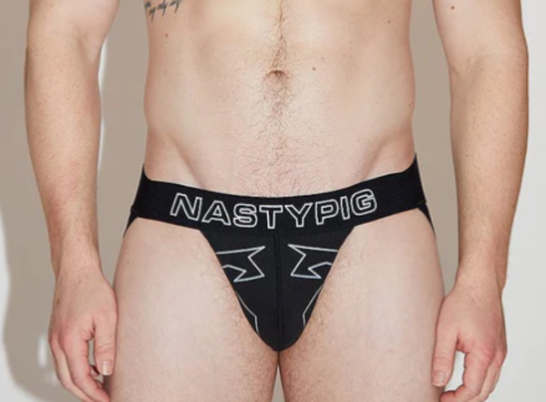 NASTY PIG NASTY PIG NIGHT VISION JOCK STRAP BLACK