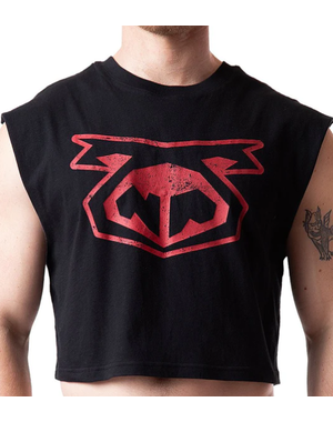 NASTY PIG NASTY PIG MEAT HEAD CROP TOP BLACK