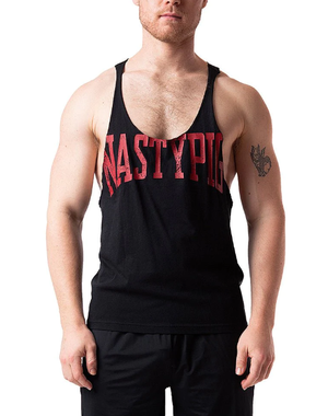NASTY PIG NASTY PIG MEAT HEAD SKANK TANK TOP BLACK