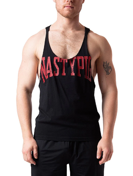 NASTY PIG NASTY PIG MEAT HEAD SKANK TANK TOP BLACK