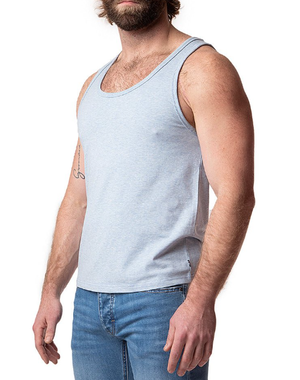 NASTY PIG NASTY PIG NP TANK TOP LIGHT HEATHER BLUE