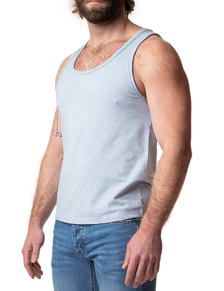 NASTY PIG NASTY PIG NP TANK TOP LIGHT HEATHER BLUE