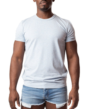 NASTY PIG NASTY PIG NP TEE LIGHT HEATHER BLUE