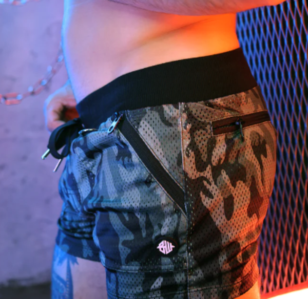 BREEDWELL BREEDWELL HOOK UP SHORTS CAMO