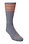 NASTY PIG NASTY PIG HOOK'D UP SPORT SOCKS STATIC GREY/ FLAME ORANGE
